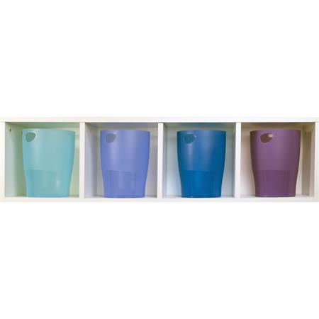 EXACOMPTA Linicolor 15 l  PP  Papírkosár  jégkék