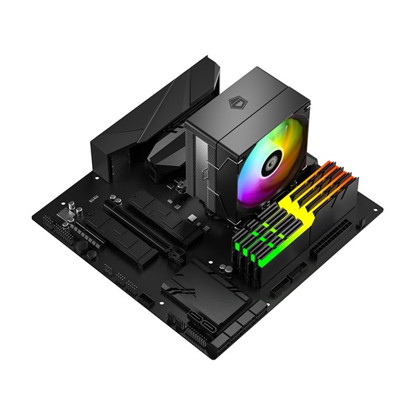 ID-Cooling  SE-903-XT V2 ARGB 29,1dB max. 80,02 m3/h 4pin csatlakozó  3 db heatpipe 9cm  PWM CPU Cooler