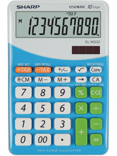 Sharp EL-M332 számológép kék Sharp EL-M332 számológép kék