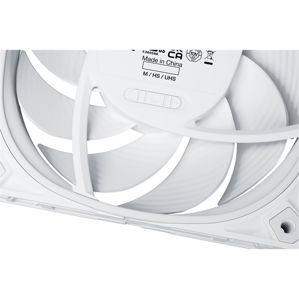 Be Quiet! Cooler 12cm   SILENT WINGS PRO 4 White 120mm PWM 3000rpm  36,9dB Fehér 
