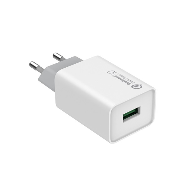 COLORWAY CW-CHS013Q-WT USB töltő adapter  1USB Quick Charge 3.0 (18W)   Fehér