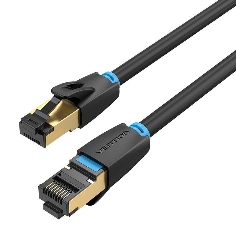Category 8 SFTP Network Cable Vention IKABF 1m Black