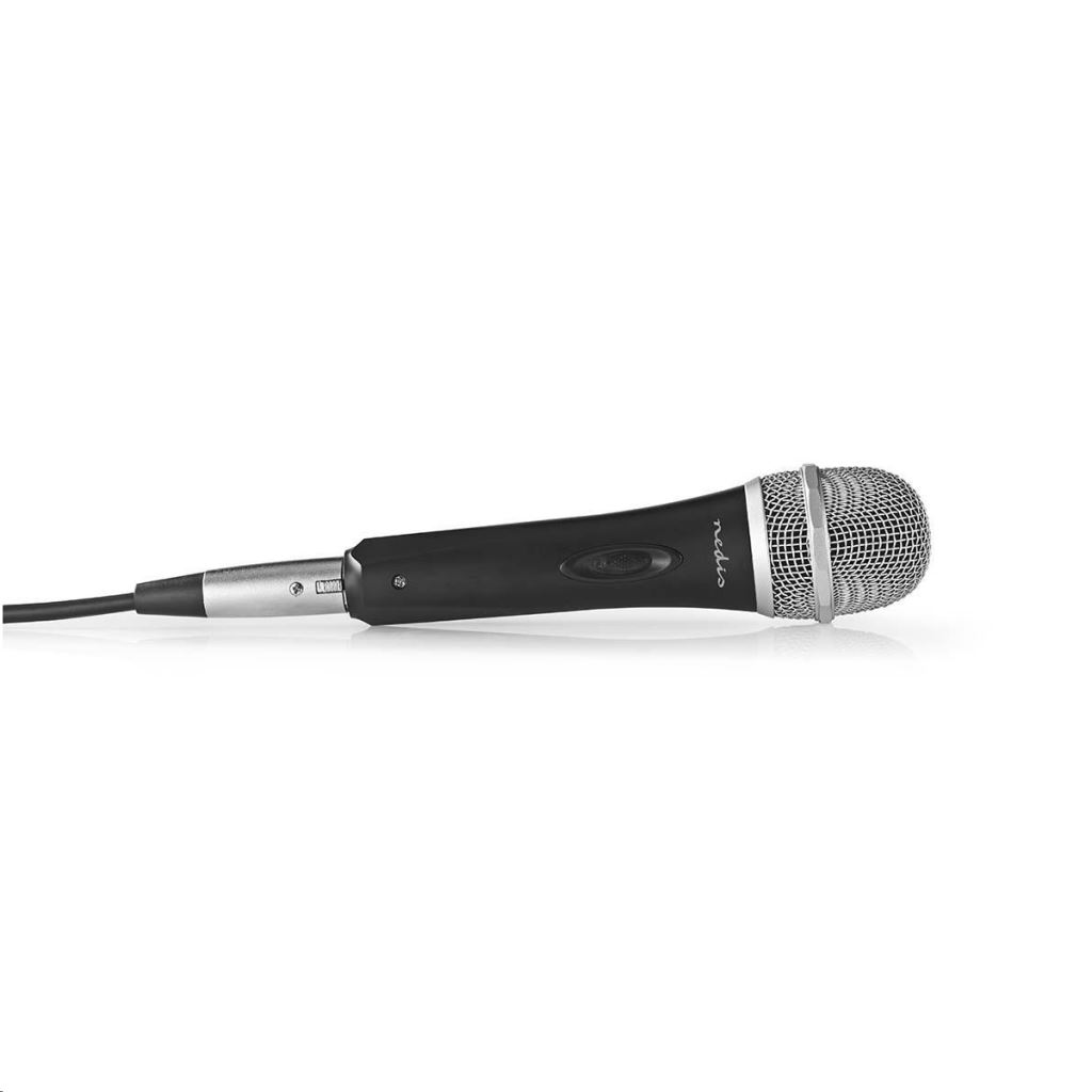 Nedis MPWD50CBK vezetékes mikrofon + utazótok fekete Nedis MPWD50CBK vezetékes mikrofon + utazótok fekete