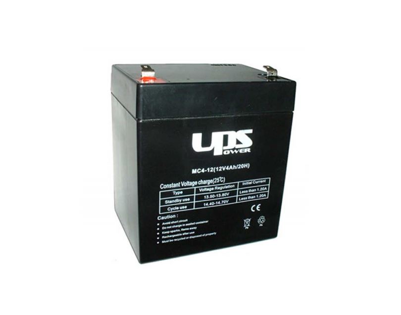 UPS Power zselés ólomsavas gondozásmentes akkumulátor 12V 4000mAh 104x100x70mm (MC4-12) UPS Power zselés ólomsavas gondozásmentes akkumulátor 12V 4000mAh 104x100x70mm (MC4-12)