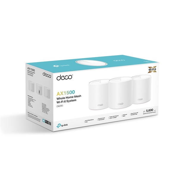 TP-LINK Wireless Mesh Networking system AX1500 DECO X10 (3-PACK) TP-LINK Wireless Mesh Networking system AX1500 DECO X10 (3-PACK)