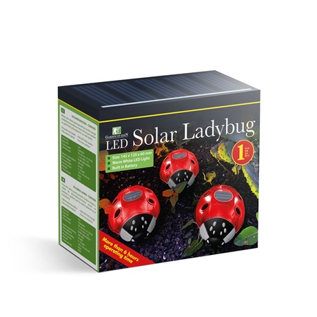 Garden of Eden katicabogár LED-es szolár lámpa