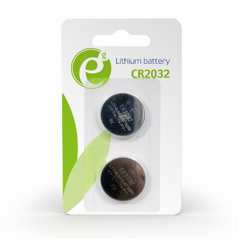 Gembird Energenie Lithium CR2032 3V battery blister gombelem (2db) (EG-BA-CR2032-01) Gembird Energenie Lithium CR2032 3V battery blister gombelem (2db) (EG-BA-CR2032-01)