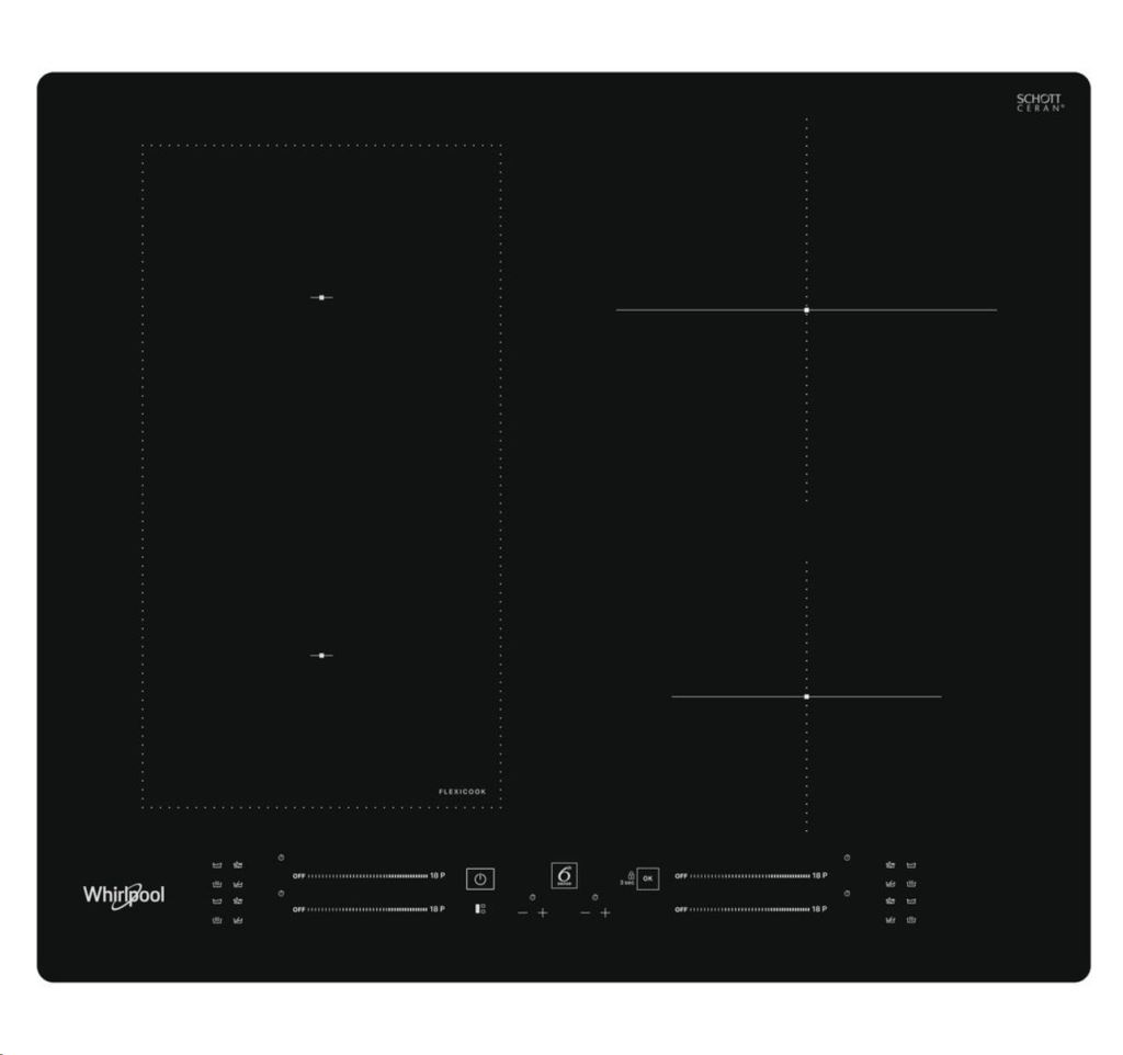 Whirlpool WL S7960 NE indukciós főzőlap Whirlpool WL S7960 NE indukciós főzőlap