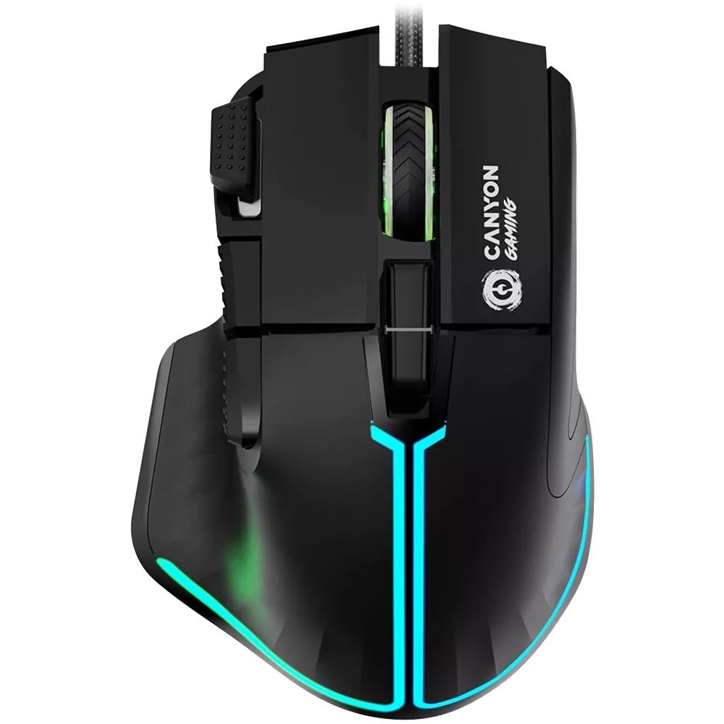 Canyon GM-636 Fortnax Gaming egér fekete Canyon GM-636 Fortnax Gaming egér fekete