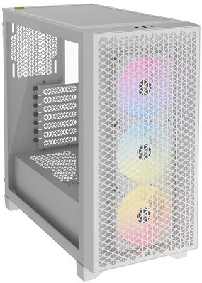 CORSAIR 3000D RGB számítógépház Fehér CORSAIR 3000D RGB számítógépház Fehér