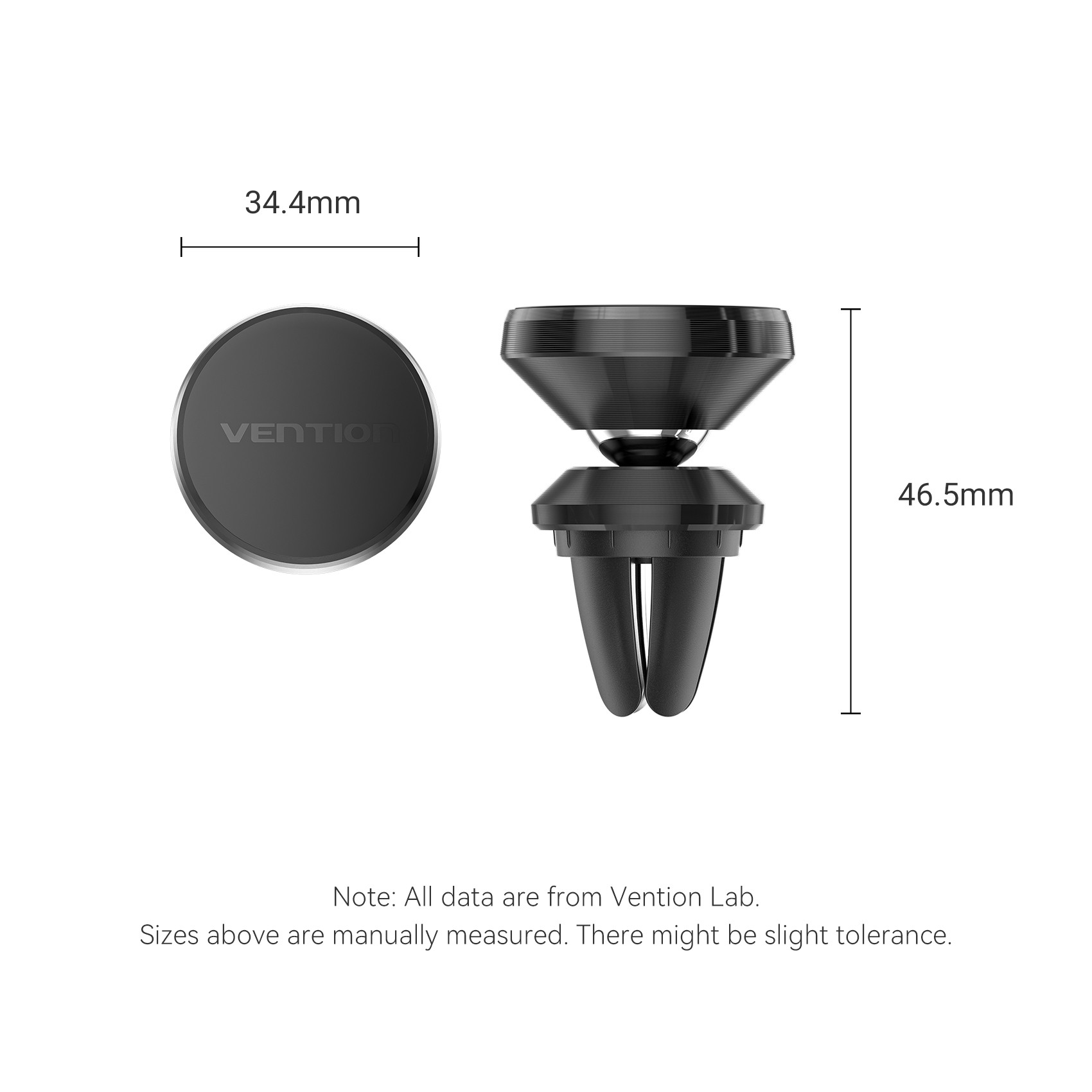 Vention Telefon  Klip mágneses autós telefontartó