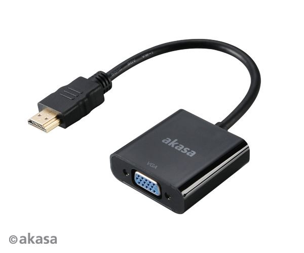 Akasa HDMI - VGA adapter (AK-CBHD15-20BK)