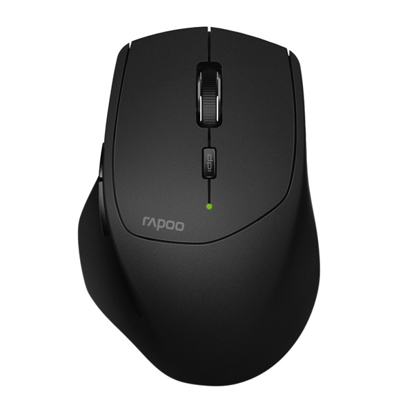 Rapoo MT550 vezeték nélküli (Bluetooth + 2.4GHz) egér fekete (180808)