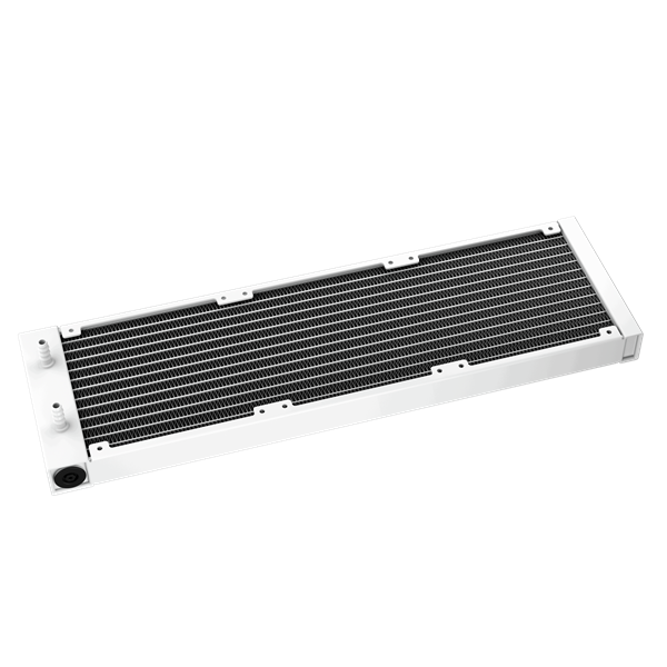 DeepCool CPU Water Cooler  MYSTIQUE 360 WH ARGB max 21dB max. 123,09 m3/h  3x12cm LED kijelző  fehér 