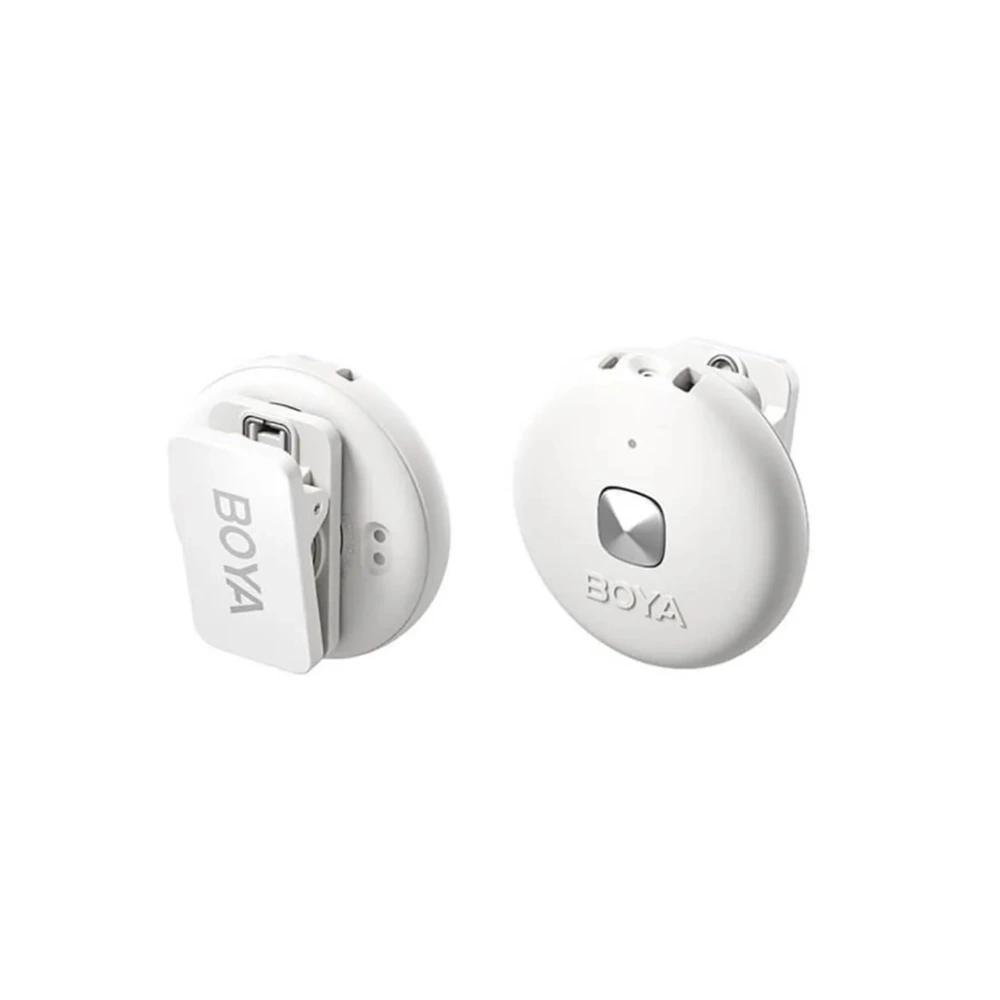Boya Omic-U 2.4GHz Ultrakompakt vezetéknélküli szett (Android 1+2 Töltődoboz) Fehér Boya Omic-U 2.4GHz Ultrakompakt vezetéknélküli szett (Android 1+2 Töltődoboz) Fehér