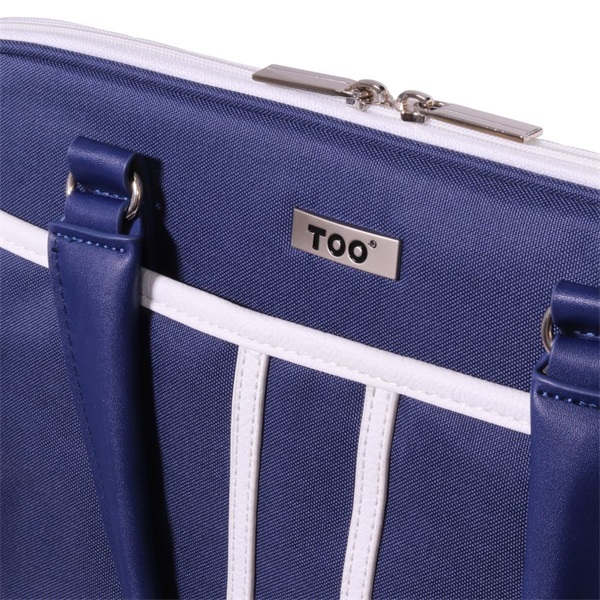 TOO 15,6" sötétkék-fehér női notebook táska TOO 15,6" sötétkék-fehér női notebook táska