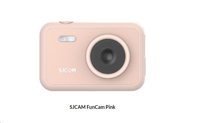 SJCAM FunCam hobbi kamera gyerekeknek pink