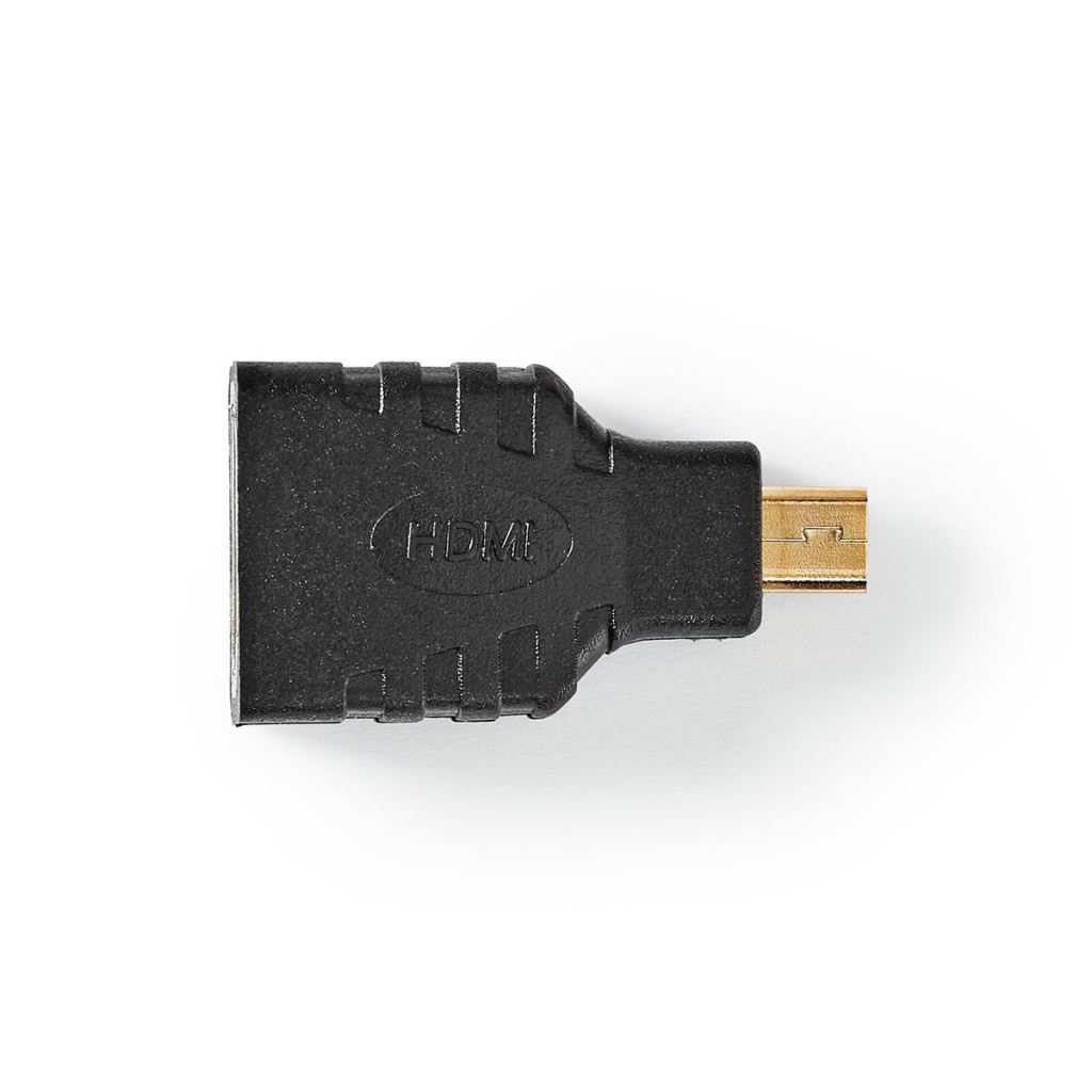 Nedis HDMI ™adapter, HDMI™ micro csatlakozó - HDMI™aljzat, fekete