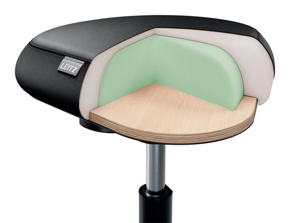LEITZ  Ergo Comfort   görgős ergonomikus Munkaszék Sötétszürke