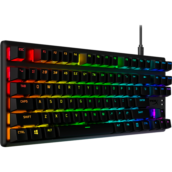 HP HYPERX Vezetékes Billentyűzet Alloy Origins Core PBT (RDX UK) - Mechanical Gaming Keyboard US