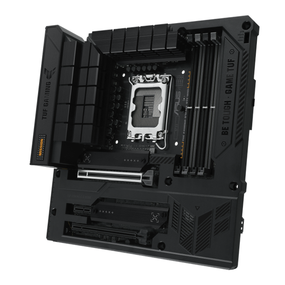  ASUS s1700 TUF GAMING B760M-BTF WIFI Alaplap
