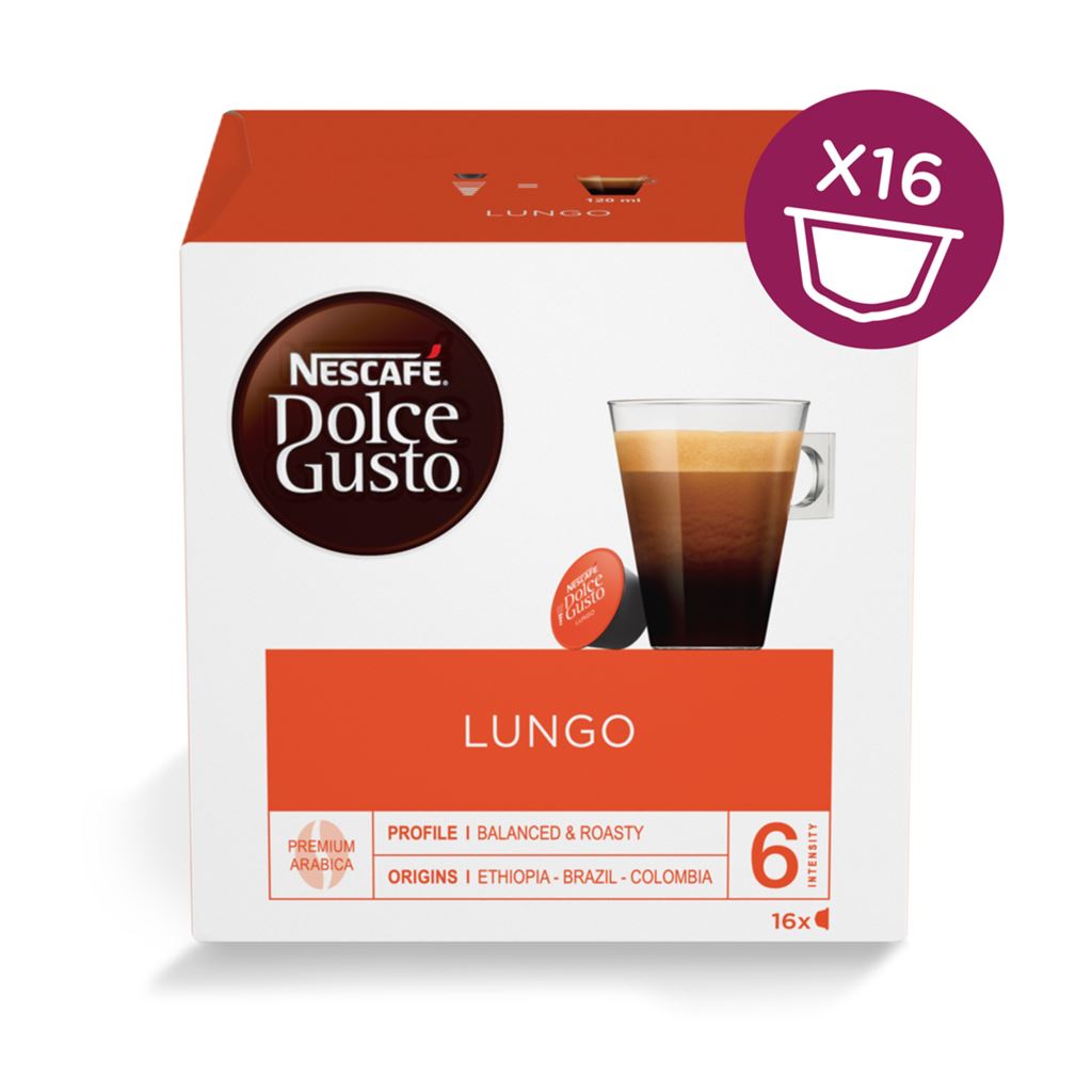 Nescafé Dolce Gusto Lungo kapszula 16db Nescafé Dolce Gusto Lungo kapszula 16db