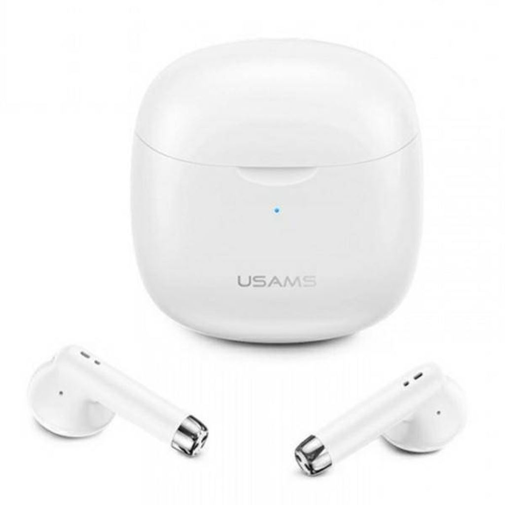 Usams BHUIA02 TWS Bluetooth fülhallgató fehér Usams BHUIA02 TWS Bluetooth fülhallgató fehér