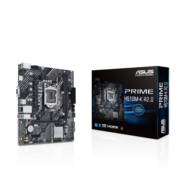 Asus Intel PRIME H510M-K R2.0 s1200 H510 2xDDR4 3200MHz Alaplap Asus Intel PRIME H510M-K R2.0 s1200 H510 2xDDR4 3200MHz Alaplap