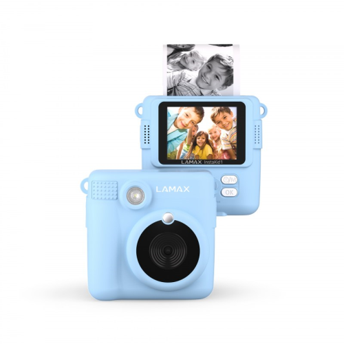 LAMAX InstaKid1 Blue Instant hőpapíros fényképezőgép