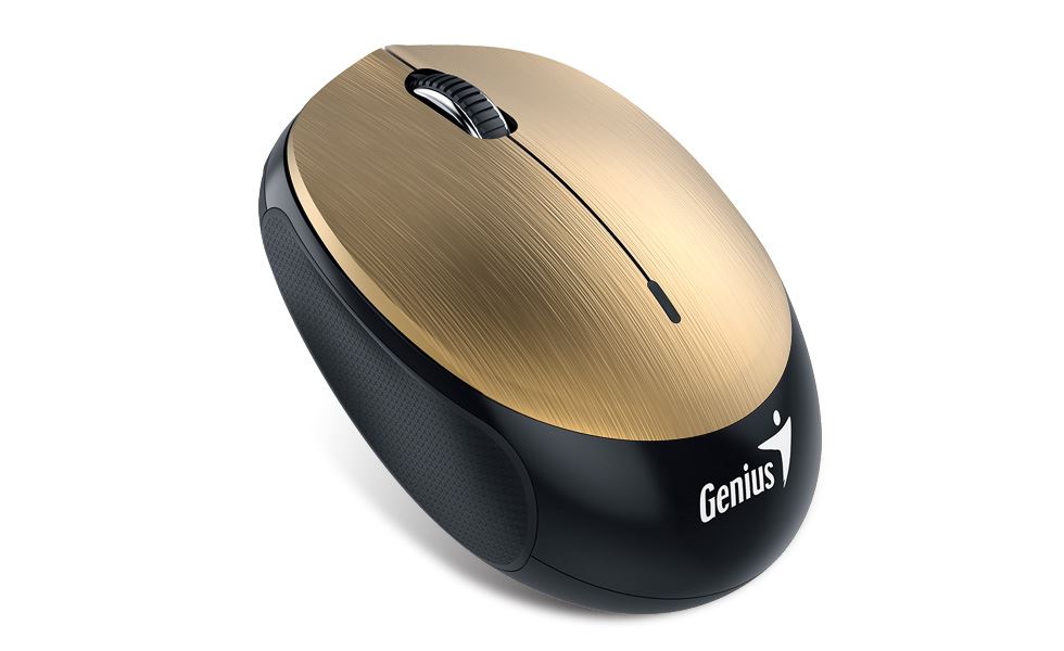 Genius NX-9000BT vezeték nélküli BlueEye egér Gold (31030120100 / 31030009407)