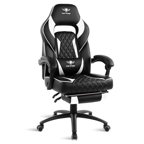 Spirit of Gamer Mustang gaming szék fekete-fehér (SOG-GCMWT) Spirit of Gamer Mustang gaming szék fekete-fehér (SOG-GCMWT)