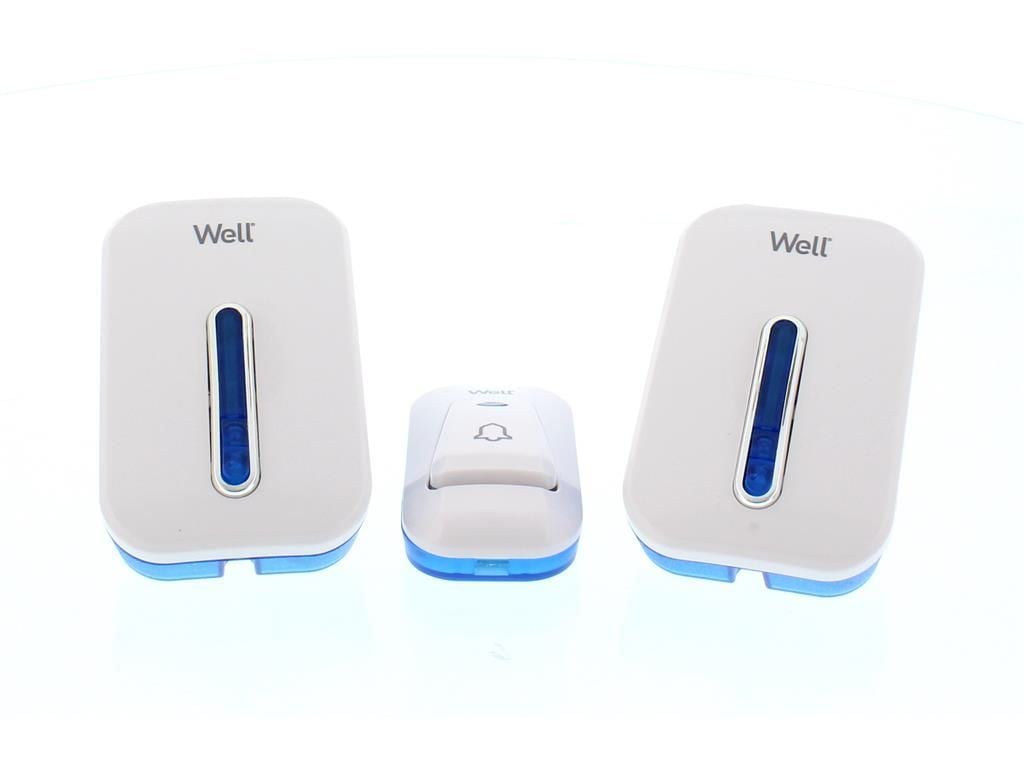 Well DOORBELL-JINGLE-WL vezeték nélküli csengő fehér  