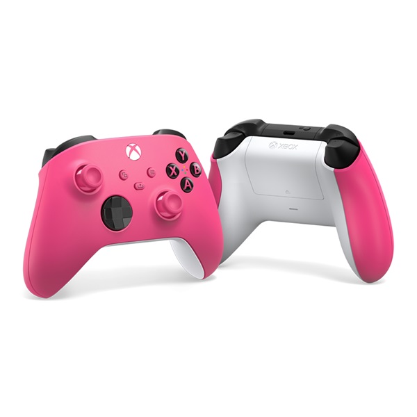 Microsoft Xbox Series X/S Deep Pink vezeték nélküli kontroller rózsaszín-fehér (QAU-00083)