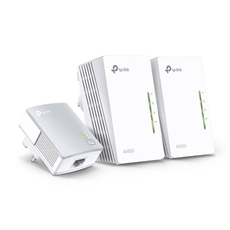 TP-LINK TL-WPA4220-TKIT AV600 Powerline Wi-Fi 3-pack Kit TP-LINK TL-WPA4220-TKIT AV600 Powerline Wi-Fi 3-pack Kit