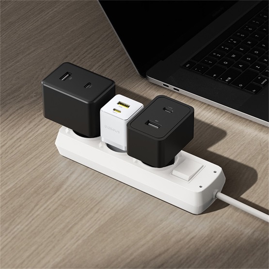 Baseus Palm USB-A/C Adapter 20W Fehér