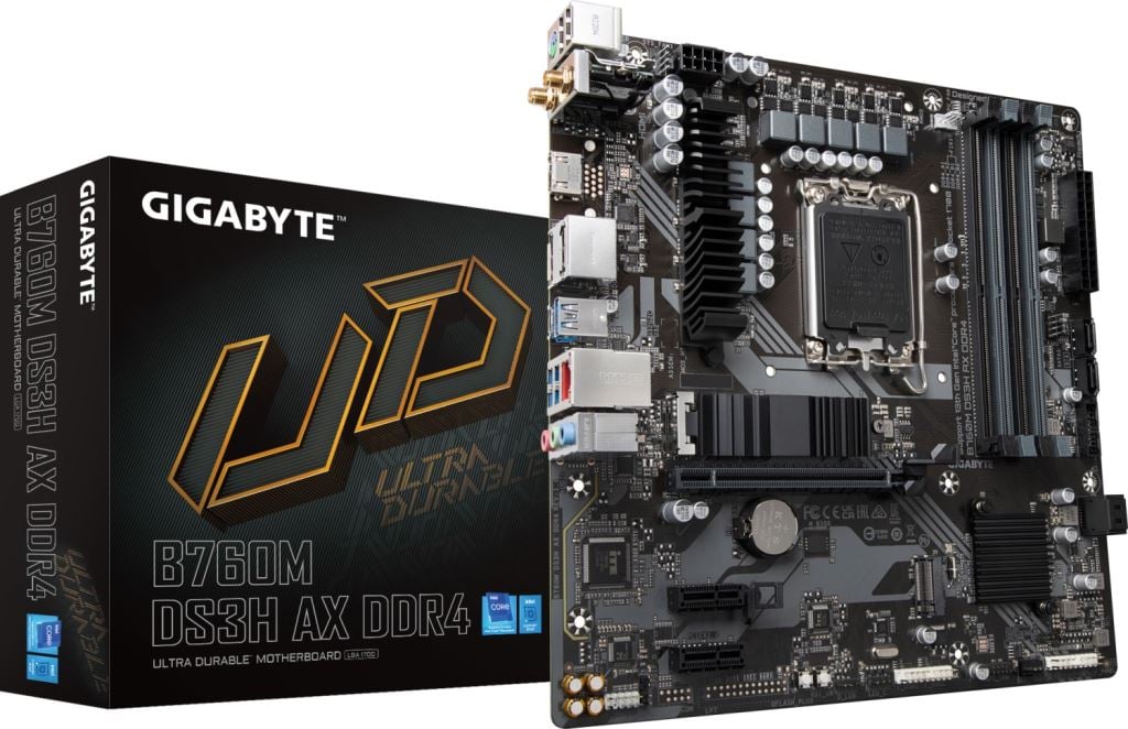 Gigabyte B760M DS3H AX DDR4 alaplap Gigabyte B760M DS3H AX DDR4 alaplap