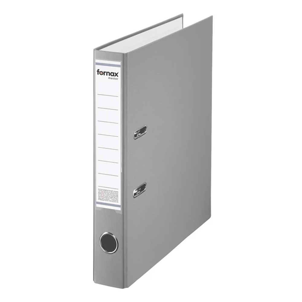 Fornax Master Iratrendező A4, 5,5cm,  szürke (SA-403328)