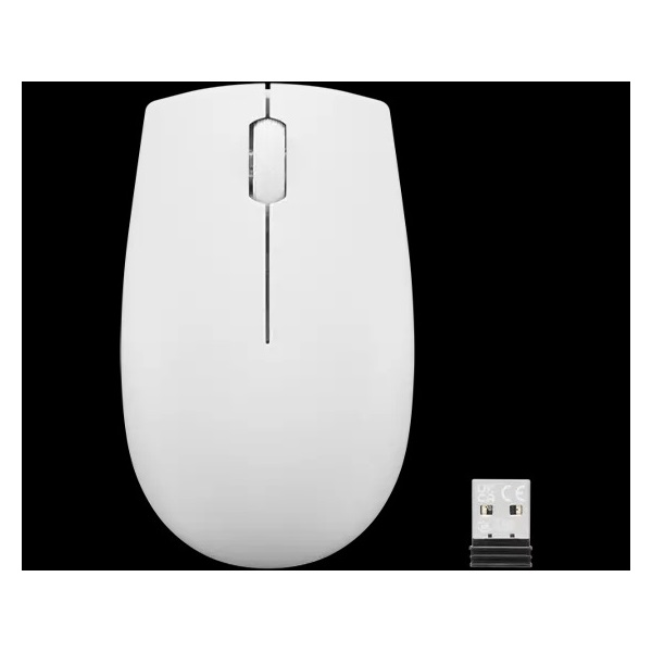 LENOVO 300 Wireless kompakt egér Világos szürke