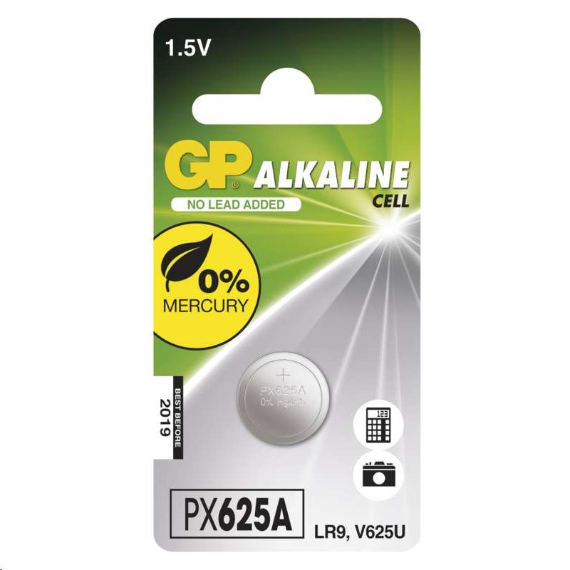 GP 1.5V gombelem PX625A (LR9) (B1325) GP 1.5V gombelem PX625A (LR9) (B1325)