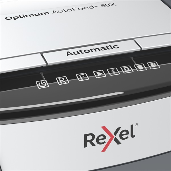 Rexel Optimum AutoFeed 50X automata konfetti iratmegsemmisítő (2020050XEU)