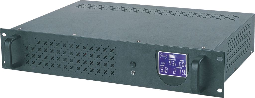 Gembird 1500VA  19U Rack szünetmentes tápegység USB (UPS-RACK-1500)