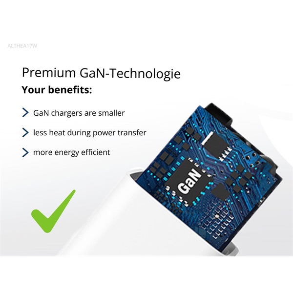 Conceptronic  ALTHEA17W 2xUSB-C+USB-A 67W  USB-C töltő kábel telefon töltő adapter+kábel Fehér