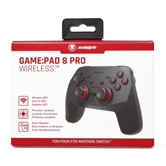 Snakebyte SB911194 NSW GamePad S Pro Vezeték nélküli kontroller Snakebyte SB911194 NSW GamePad S Pro Vezeték nélküli kontroller