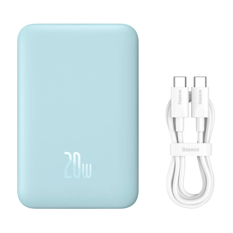 Magnetic Mini Air Powerbank Baseus 10000mAh 20W (blue)