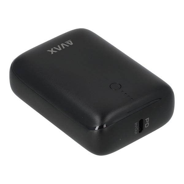 Avax PB105B Mini 10000mAh fekete powerbank Avax PB105B Mini 10000mAh fekete powerbank