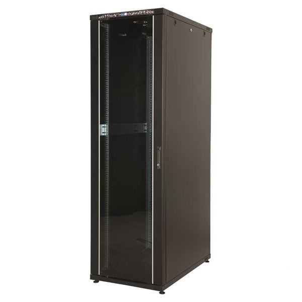 Lande CK 22U 19" rack szekrény fekete (LN-CK22U6060-BL) Lande CK 22U 19" rack szekrény fekete (LN-CK22U6060-BL)