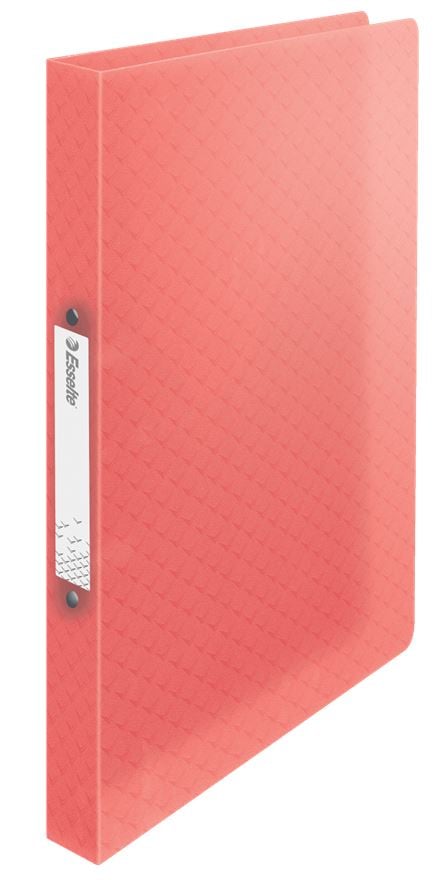 Esselte Colour'Breeze PP 2-gyűrűs gyűrűskönyv korallszínű (628435)