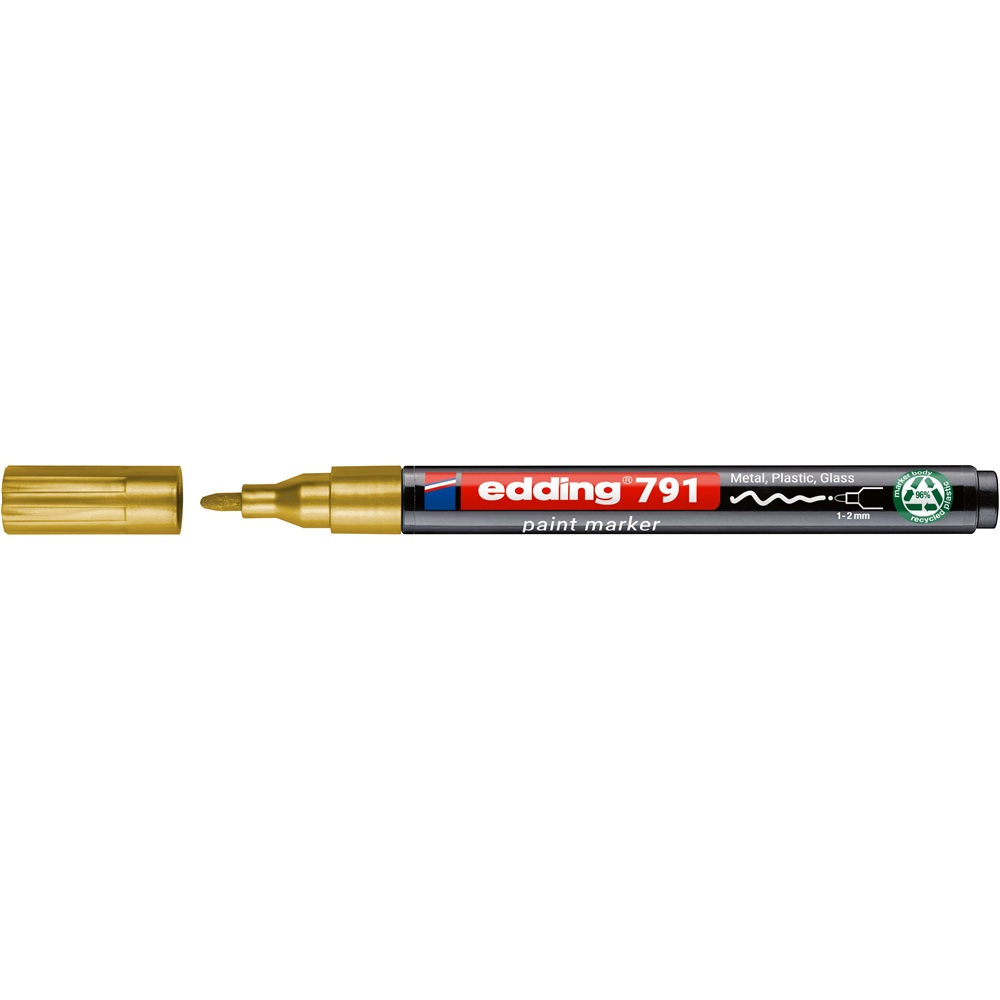 Edding Lakkmarker 1-2mm, kerek  791 arany (7580258011)