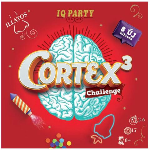 Captain Macaque Cortex Challenge 3 - IQ party társasjáték (CMC10004) Captain Macaque Cortex Challenge 3 - IQ party társasjáték (CMC10004)