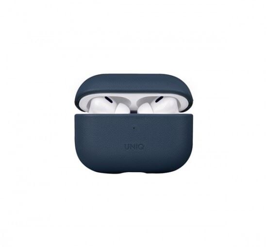 Uniq Terra Apple Airpods Pro 2 bőr tok kék (UNIQ-AIRPODSPRO2-TERSBLU)